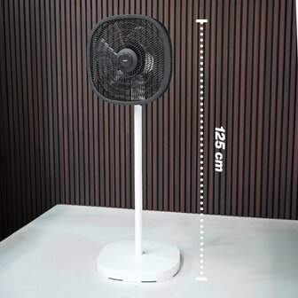 Dynter AirFlow AV25G opvouwbare statiefventilator wit 47 cm