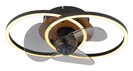 Globo Karen LED plafondventilator met verlichting 28 cm