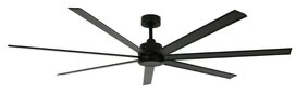 Beacon 21610949 Lucci Air Atlanta II plafondventilator zwart 183 cm