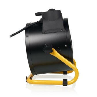 Tristar KA-5072 ventilatorkachel 3000 Watt zijkant zwart geel
