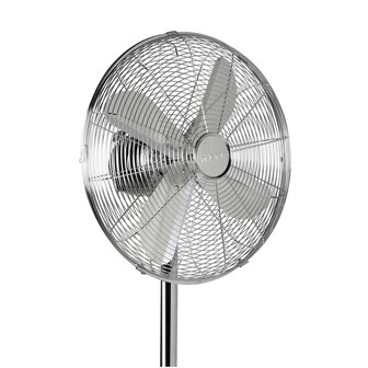 Tristar VE-5951 Statiefventilator zilver voorkant ventilatorkorf