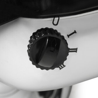 Tristar VE-5951 Statiefventilator zilver draaiknop snelheid