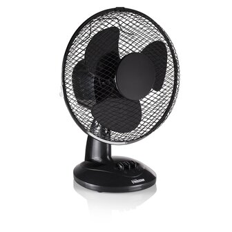 Tristar VE-5924 Tafelventilator zwart voorkant