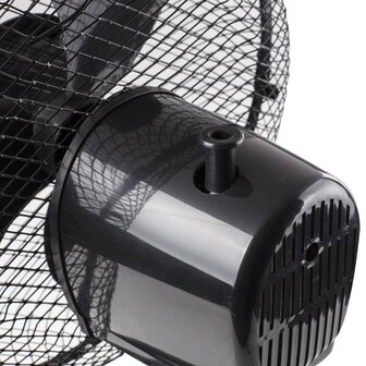 Tristar VE-5924 Tafelventilator zwart achterkant