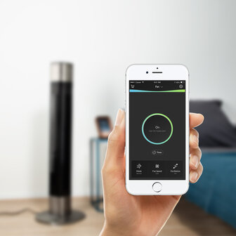 Princess 350000 Smart Torenventilator app smartphone