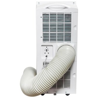 Bestron AAC9000 mobiele airco 9000 BTU energieklasse A achterzijde