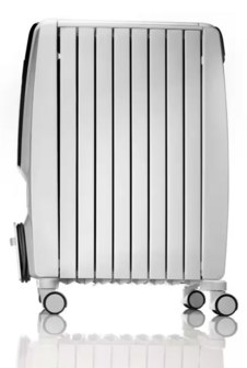 DeLonghi TRD40820 Dragon 4 oliegevulde radiator 2000 Watt - 3 standen zijkant