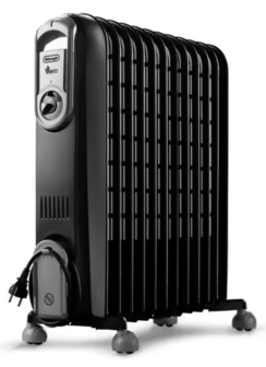 DeLonghi Vento V551225.BG oliegevulde radiator 2500 Watt - 3 standen