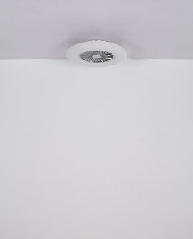Globo Alva Led plafondventilator wit/zwart 59,5 cm