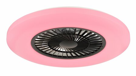 Globo Alva Led plafondventilator wit/zwart 59,5 cm