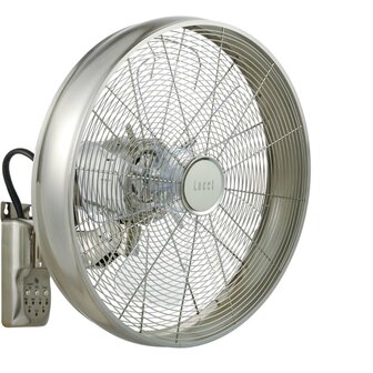Beacon Breeze wandventilator geborsteld chroom 41 cm 213126EU