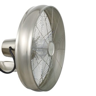 Beacon Breeze wandventilator geborsteld chroom 41 cm 213126EU