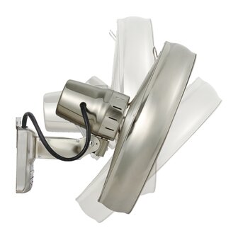 Beacon Breeze wandventilator geborsteld chroom 41 cm 213126EU