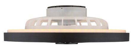 Globo Blizzak Led plafondventilator zwart 54 cm