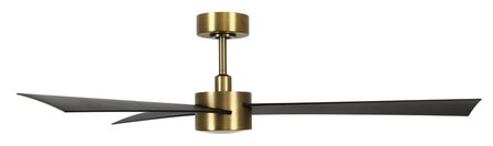 Beacon Airfusion Climate IV plafondventilator messing walnoot 132 centimeter