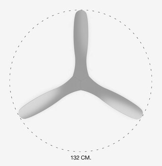 Faro Barcelona Gotland L plafondventilator wit 132 cm diameter