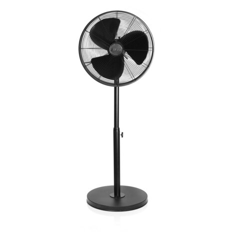 Tristar VE-5929 Metalen Statiefventilator zwart voorkant