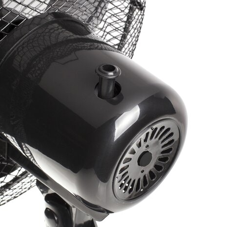 Tristar VE-5931 Tafelventilator zwart achterkant draaiknop