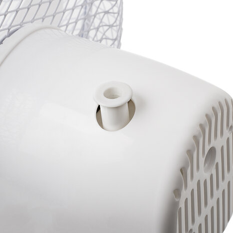 Tristar VE-5923 Tafelventilator wit zwenkfunctie knopje