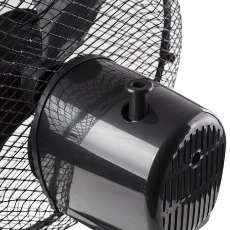 Tristar VE-5924 Tafelventilator zwart achterkant