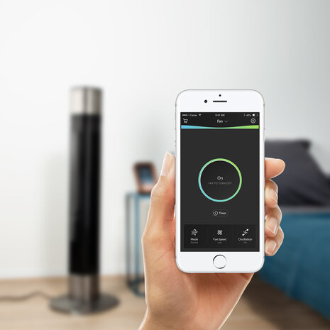 Princess 350000 Smart Torenventilator app smartphone