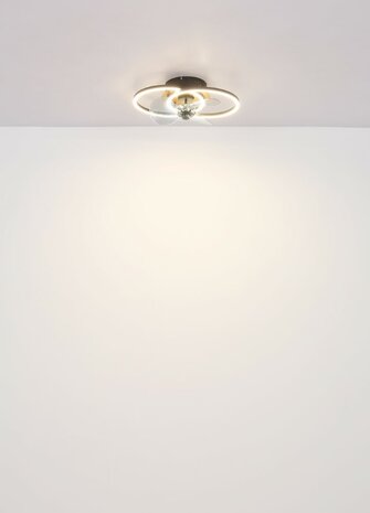 Globo Karen LED plafondventilator met verlichting 28 cm licht