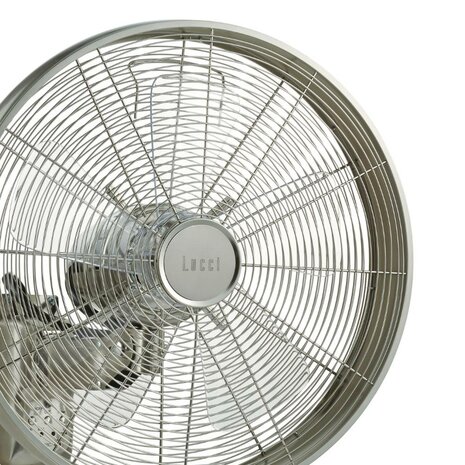 Beacon Breeze wandventilator geborsteld chroom 41 cm 213126EU