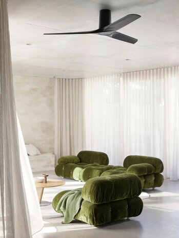 Beacon Londo plafondventilator zwart 132 cm 21610149