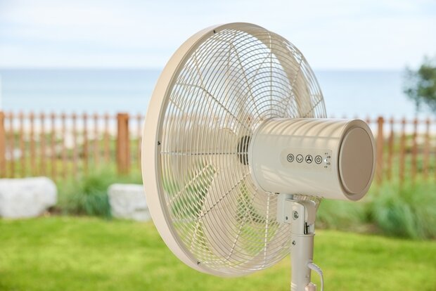 Beacon 21326449 Glide DC staande ventilator wit 45 cm